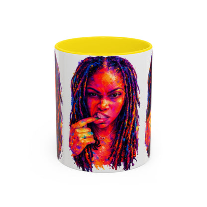 Kel’lai Latrice Abstract Mug (White)– More Than Enough Collection