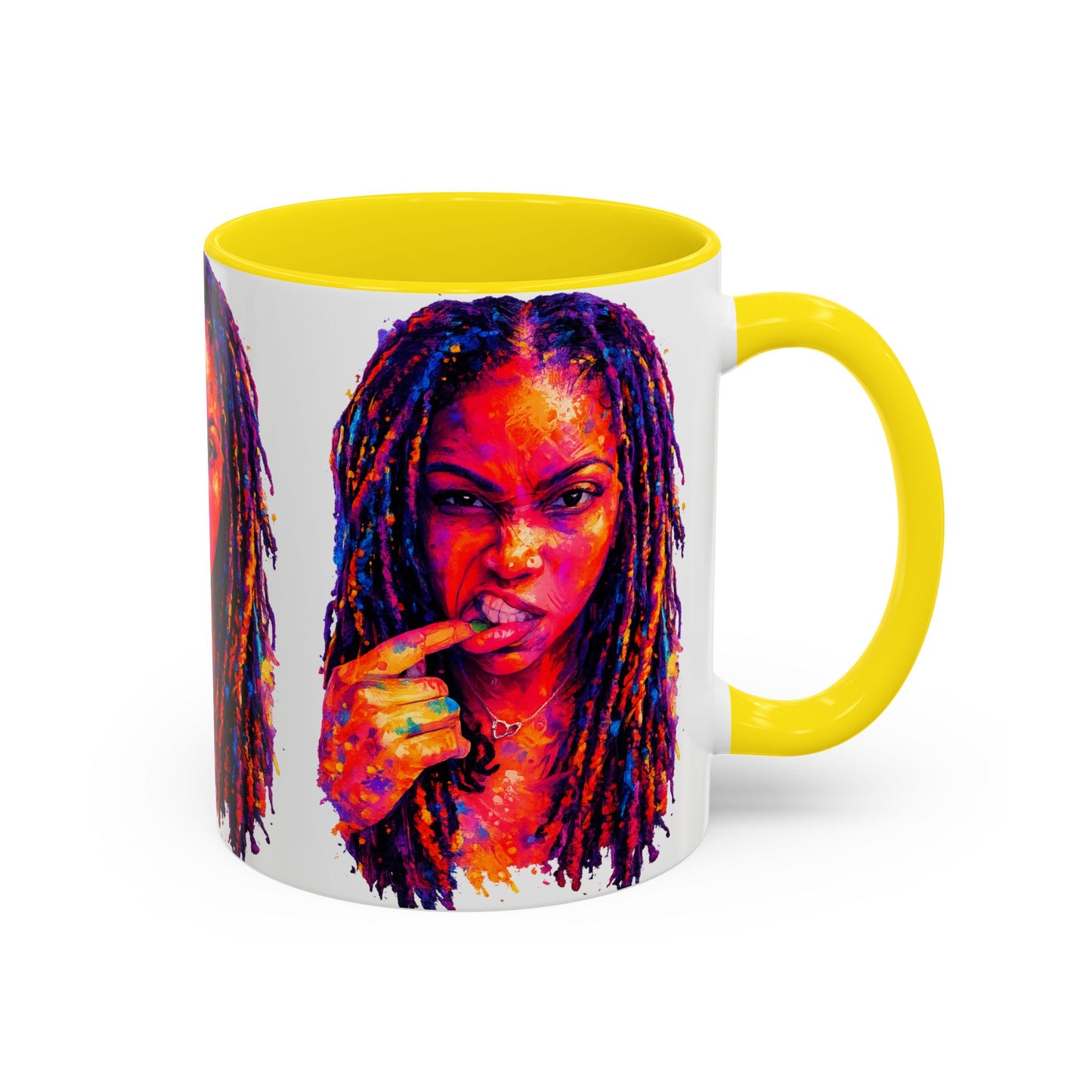 Kel’lai Latrice Abstract Mug (White)– More Than Enough Collection