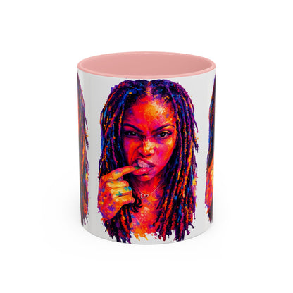 Kel’lai Latrice Abstract Mug (White)– More Than Enough Collection