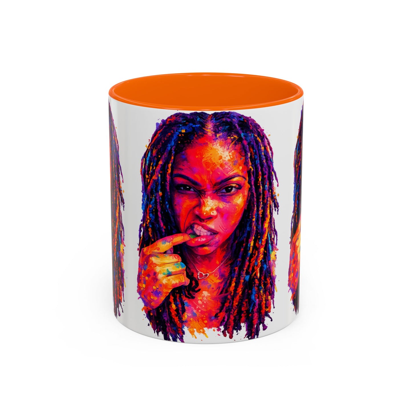 Kel’lai Latrice Abstract Mug (White)– More Than Enough Collection