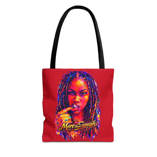 Kel’lai Latrice Abstract Tote (red)- More Than Enough Collection
