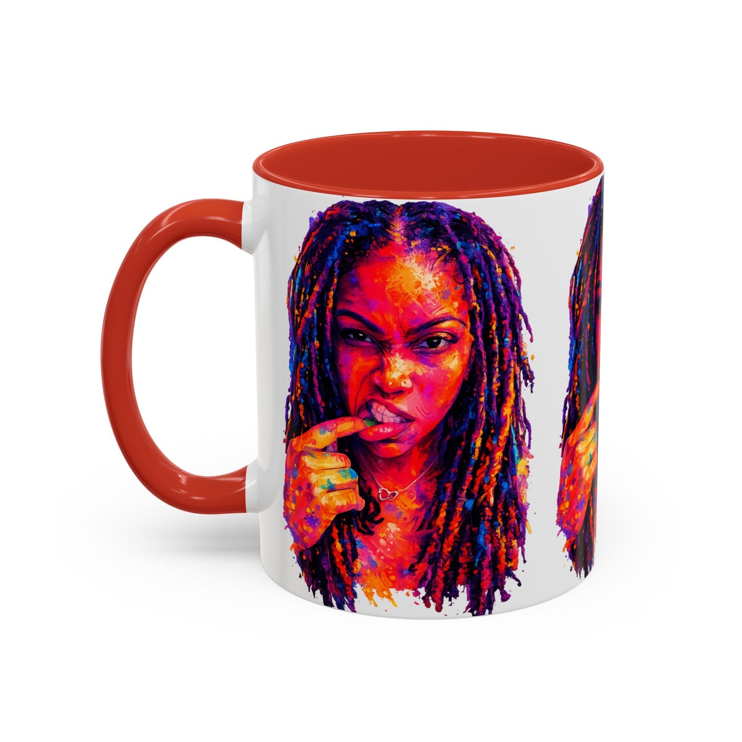 Kel’lai Latrice Abstract Mug (White)– More Than Enough Collection