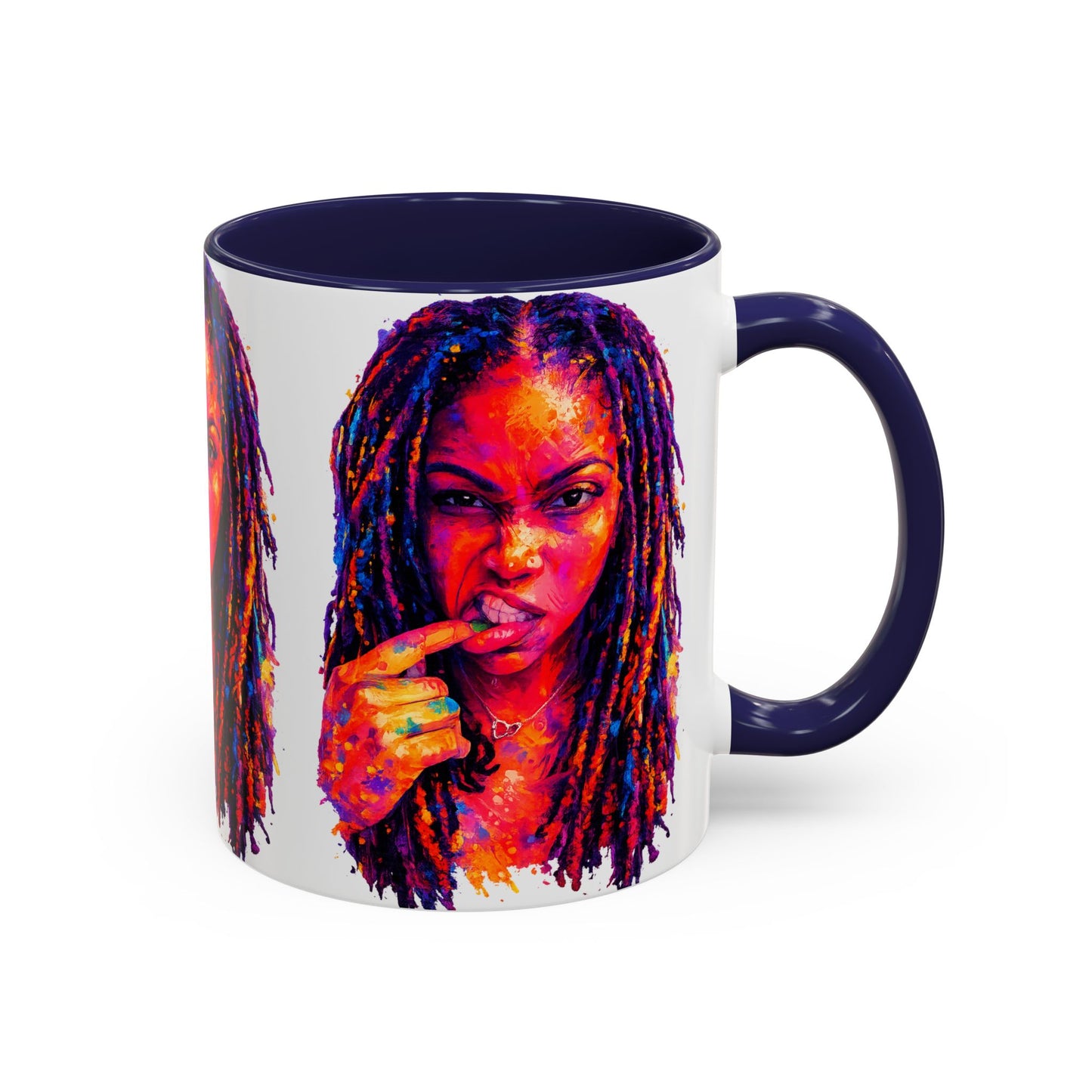 Kel’lai Latrice Abstract Mug (White)– More Than Enough Collection