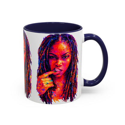 Kel’lai Latrice Abstract Mug (White)– More Than Enough Collection
