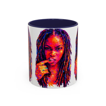 Kel’lai Latrice Abstract Mug (White)– More Than Enough Collection