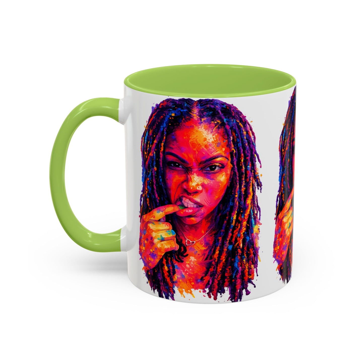 Kel’lai Latrice Abstract Mug (White)– More Than Enough Collection