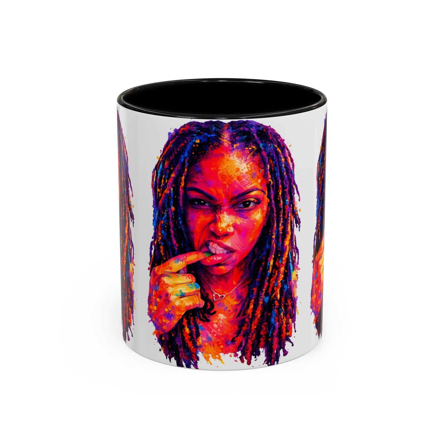 Kel’lai Latrice Abstract Mug (White)– More Than Enough Collection