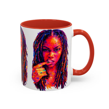 Kel’lai Latrice Abstract Mug (White)– More Than Enough Collection