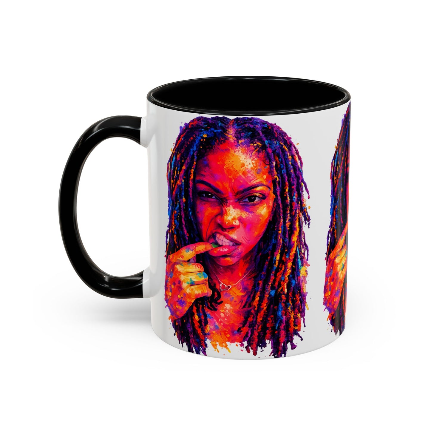 Kel’lai Latrice Abstract Mug (White)– More Than Enough Collection