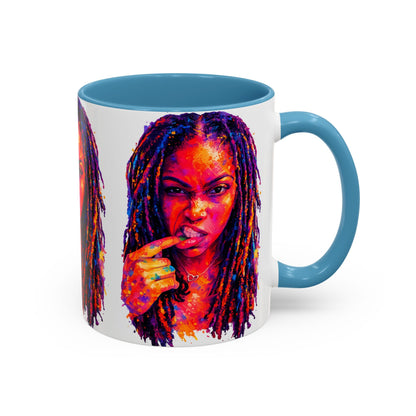 Kel’lai Latrice Abstract Mug (White)– More Than Enough Collection