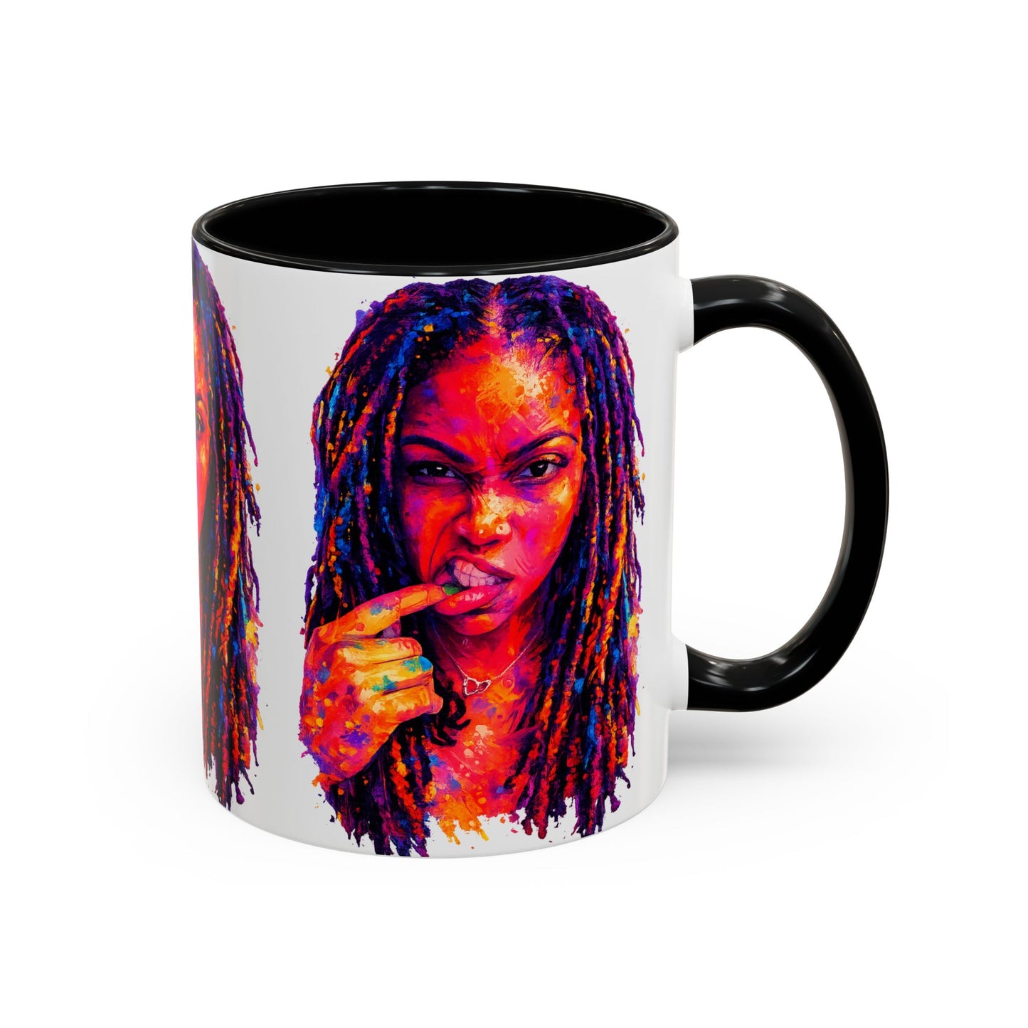 Kel’lai Latrice Abstract Mug (White)– More Than Enough Collection
