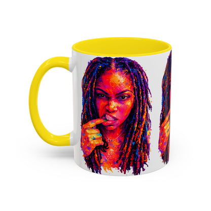 Kel’lai Latrice Abstract Mug (White)– More Than Enough Collection