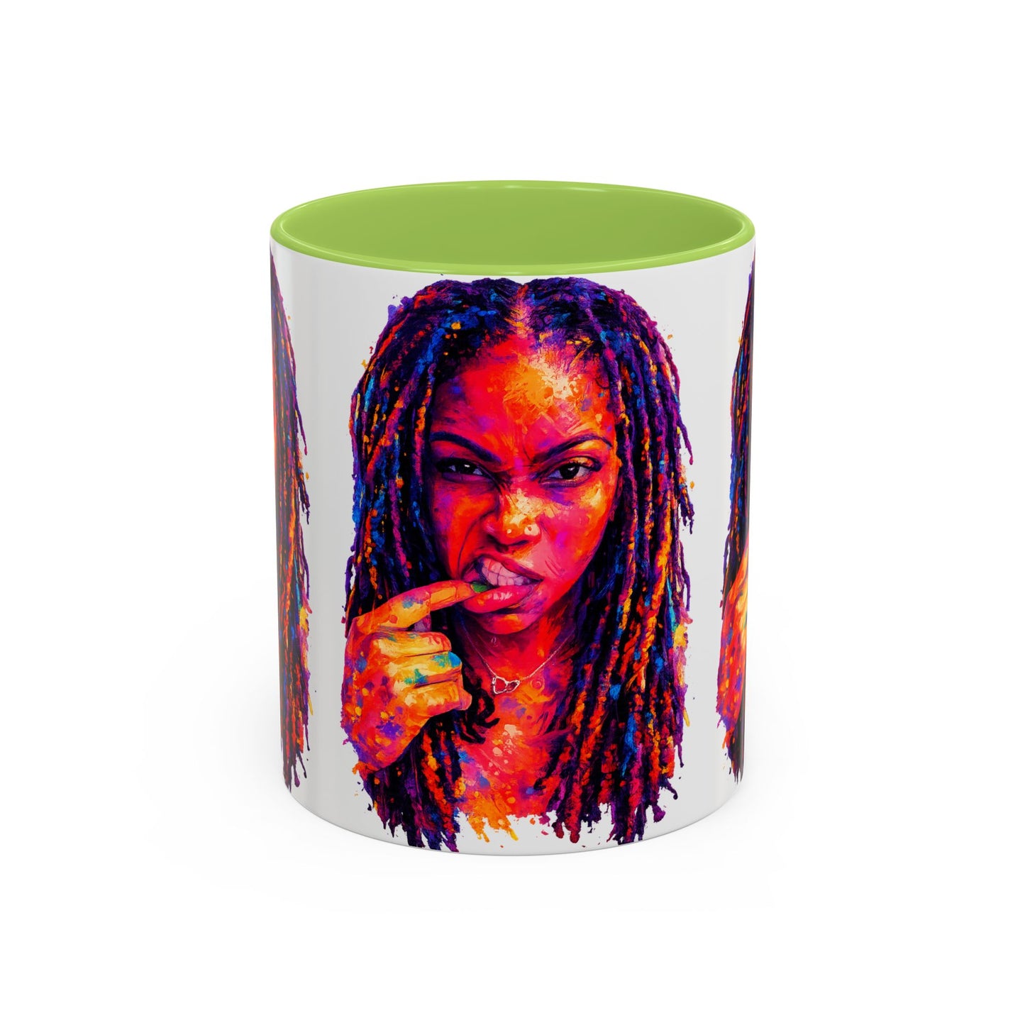Kel’lai Latrice Abstract Mug (White)– More Than Enough Collection