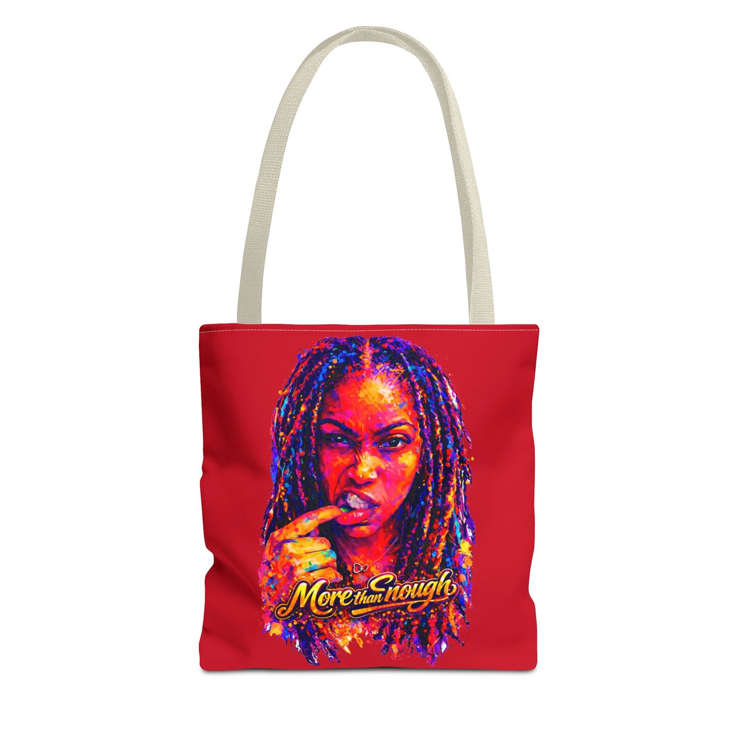 Kel’lai Latrice Abstract Tote (red)- More Than Enough Collection
