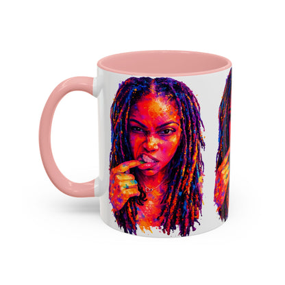 Kel’lai Latrice Abstract Mug (White)– More Than Enough Collection