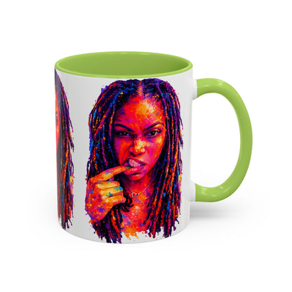 Kel’lai Latrice Abstract Mug (White)– More Than Enough Collection