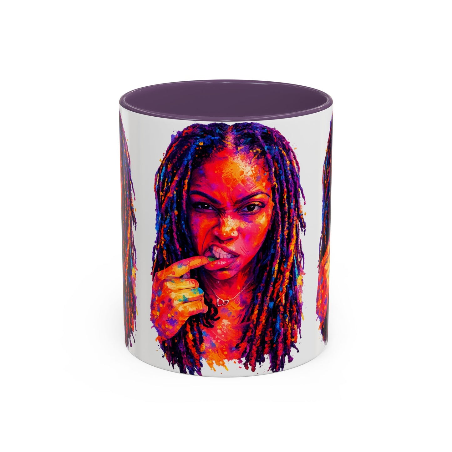 Kel’lai Latrice Abstract Mug (White)– More Than Enough Collection