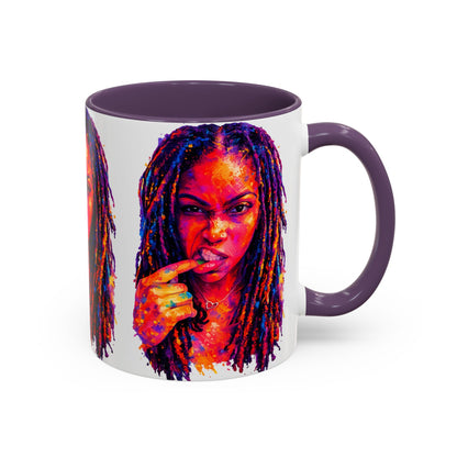 Kel’lai Latrice Abstract Mug (White)– More Than Enough Collection