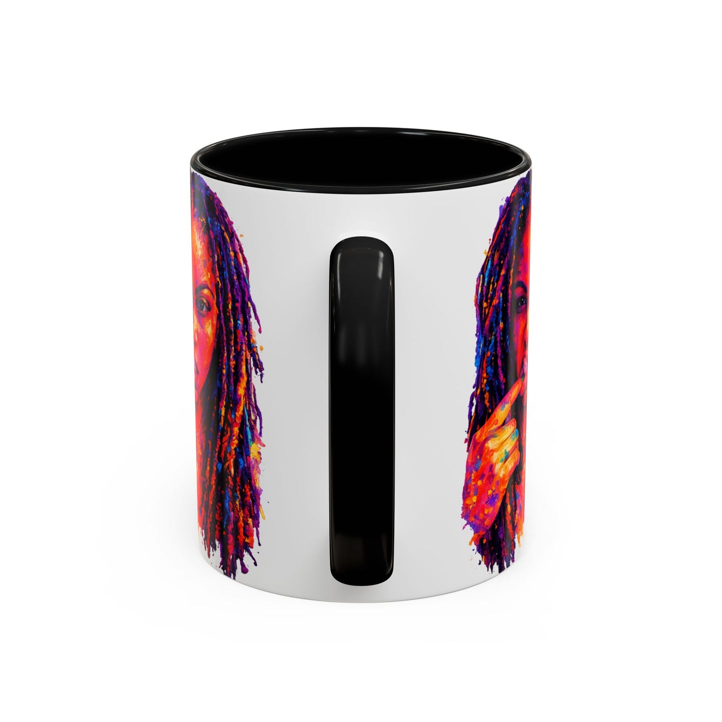 Kel’lai Latrice Abstract Mug (White)– More Than Enough Collection