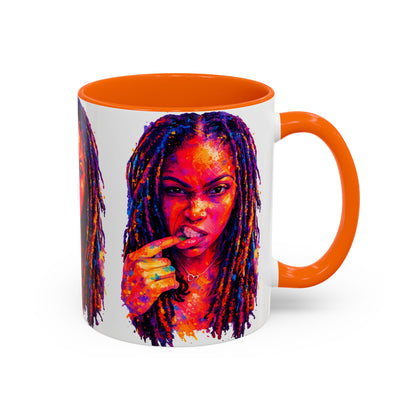 Kel’lai Latrice Abstract Mug (White)– More Than Enough Collection