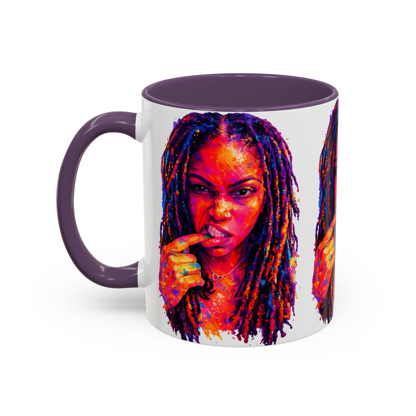 Kel’lai Latrice Abstract Mug (White)– More Than Enough Collection